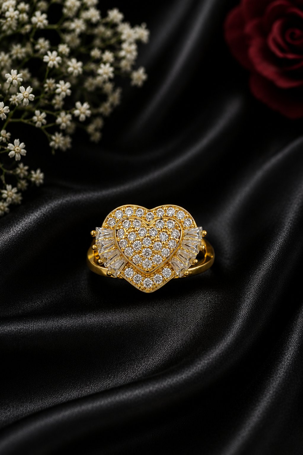 Heart Shape Diamond Ring